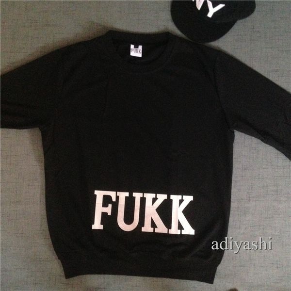 long autumn american men and women fukk street tshirt love hip hop print letter o-neck spring and european wholesale price danc jxnmx, Black
long autumn american men and women fukk street tshirt love hip hop print letter o-neck spring and european wholesale price danc jxnmx, Black