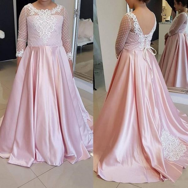 дешевые румяна розовые платья девушки цветка с длинными рукавами святое причастие платья кружева аппликации атласные девушки вечернее платье, White;blue
дешевые румяна розовые платья девушки цветка с длинными рукавами святое причастие платья кружева аппликации атласные девушки вечернее платье, White;blue