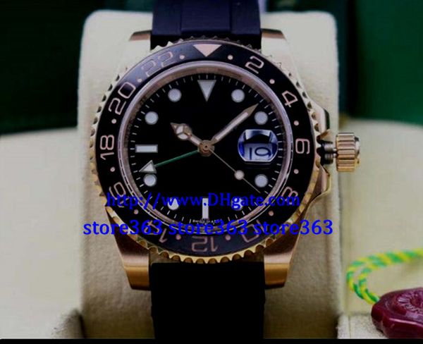new style 5 style luxury sport style gmt ii 116710 mens watches mechanical automatic rubber belt black dial black ceramic bezel christmas, Slivery;brown
new style 5 style luxury sport style gmt ii 116710 mens watches mechanical automatic rubber belt black dial black ceramic bezel christmas, Slivery;brown