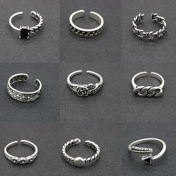 2019 Newly Increased 174 Designs Vintage 925 Silver Rings Adjustable Thai Silver Cross Feather Star Rings For Women & Men Party Jewelry Gift
2019 Newly Increased 174 Designs Vintage 925 Silver Rings Adjustable Thai Silver Cross Feather Star Rings For Women & Men Party Jewelry Gift
