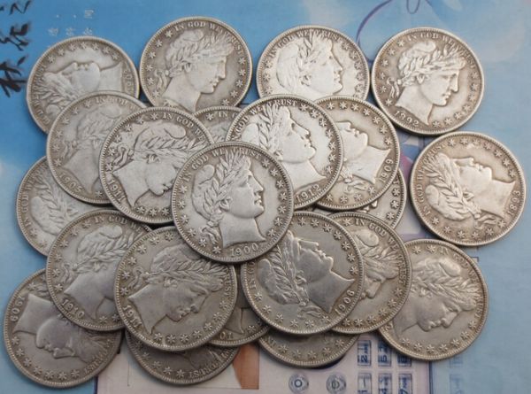 (1892-1912)-s Barber Half Dollars COIN COPY High Quality(21 pieces) Wholesale Hot selling High Quality old style Copy coin Free shipping
(1892-1912)-s Barber Half Dollars COIN COPY High Quality(21 pieces) Wholesale Hot selling High Quality old style Copy coin Free shipping