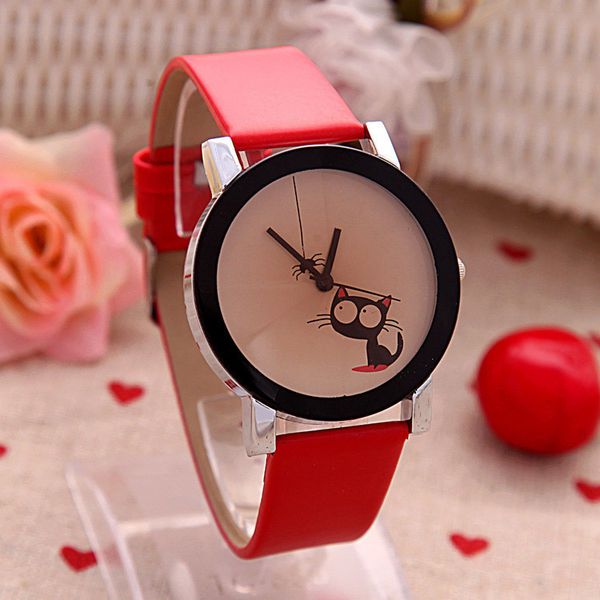 fashion simple women casual watches little cat pattern lady wristwatch girl students cartoon watch girl students quartz watch, Slivery;brown
fashion simple women casual watches little cat pattern lady wristwatch girl students cartoon watch girl students quartz watch, Slivery;brown
