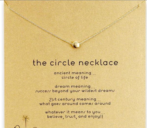 with card cute dogeared necklace with with little bean(circle of life), noble and delicate, no fade, and high quality, Silver
with card cute dogeared necklace with with little bean(circle of life), noble and delicate, no fade, and high quality, Silver