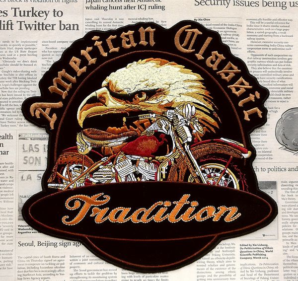 Big Size 28cm*27.5cm Motor Eagle Biker Patches Embroidered Motorcycle Club Patches Large Patch For Jacket Vest High Quality
Big Size 28cm*27.5cm Motor Eagle Biker Patches Embroidered Motorcycle Club Patches Large Patch For Jacket Vest High Quality
