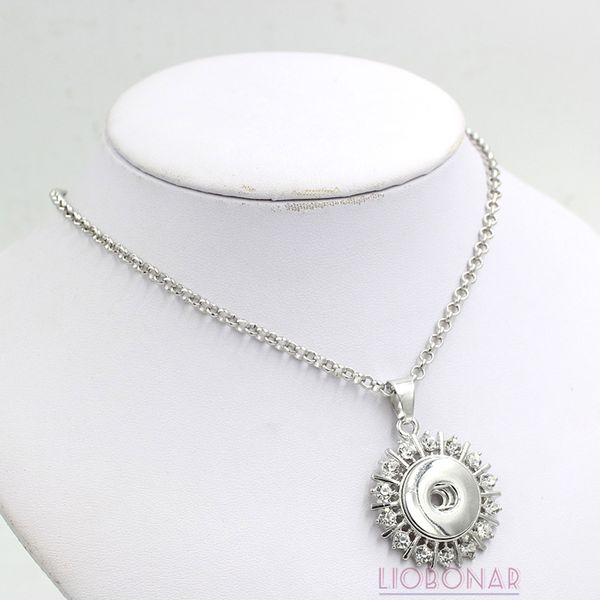 wholesale snap button jewelry crystal snap necklace interchangeable pendant necklace fit 18mm button jewelry bijoux collier, Silver
wholesale snap button jewelry crystal snap necklace interchangeable pendant necklace fit 18mm button jewelry bijoux collier, Silver