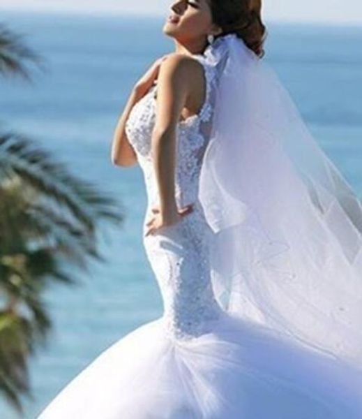 detachable train white mermaid wedding dresses v neck sleeveless beaded lace tulle 2020 luxury bridal gowns custom size
detachable train white mermaid wedding dresses v neck sleeveless beaded lace tulle 2020 luxury bridal gowns custom size