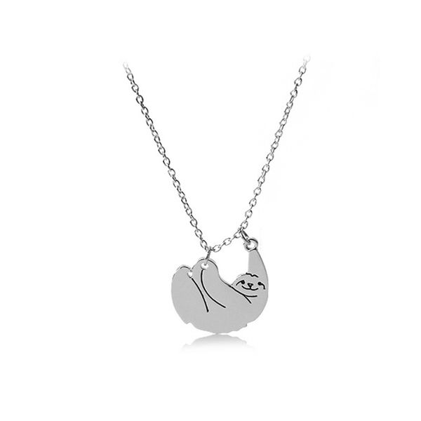 new fashion jewelry cute personality lazy gift pendant necklaces small lazy delicate chain of clavicle ing, Silver
new fashion jewelry cute personality lazy gift pendant necklaces small lazy delicate chain of clavicle ing, Silver