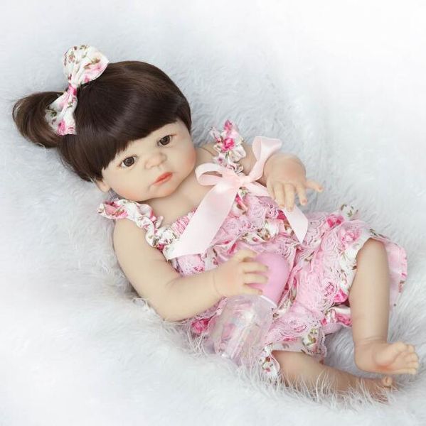 large real genuine reborn baby jenny 57 cm 2 kg taiwan acrylic moving eyes silicone material
large real genuine reborn baby jenny 57 cm 2 kg taiwan acrylic moving eyes silicone material
