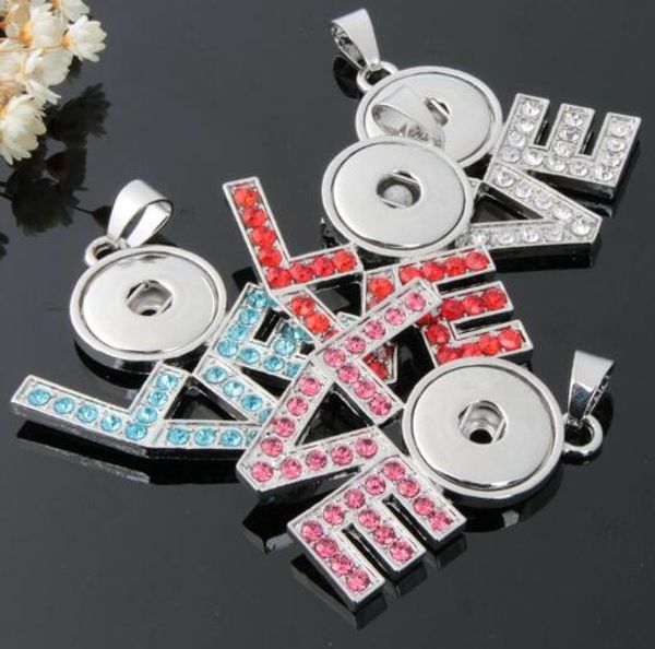 blue white red pink love with rhinestone 10pcs noosa necklace pendant snap button pendant fit 18mm charm diy jewelry accessories, Silver
blue white red pink love with rhinestone 10pcs noosa necklace pendant snap button pendant fit 18mm charm diy jewelry accessories, Silver