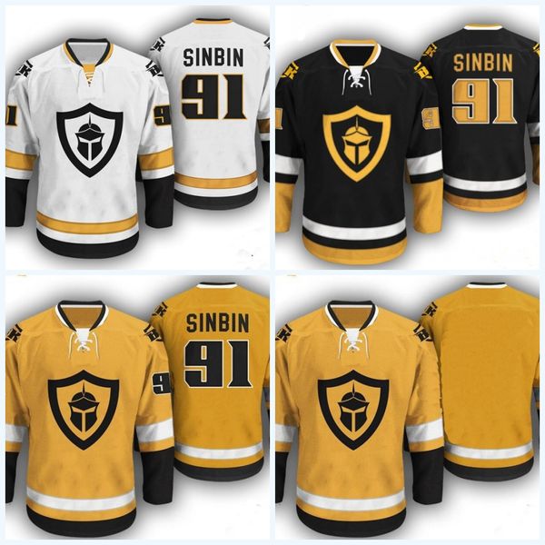91 SINBIN Mens Womens Youth Vegas Golden Knights Hockey Jerseys Black White Yellow any Name & any Number All Stitched And Embroidery Logos
91 SINBIN Mens Womens Youth Vegas Golden Knights Hockey Jerseys Black White Yellow any Name & any Number All Stitched And Embroidery Logos