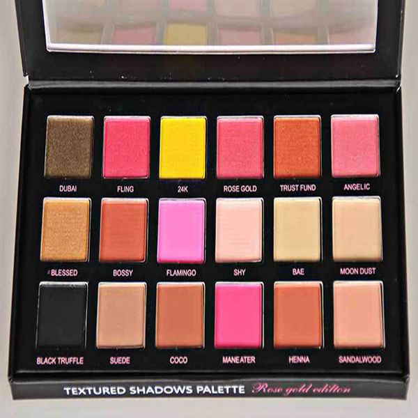 new arrival 18 color eye shadow palette flash matte metal eyeshadow texture makeup eye shadow palette dhl ing
new arrival 18 color eye shadow palette flash matte metal eyeshadow texture makeup eye shadow palette dhl ing
