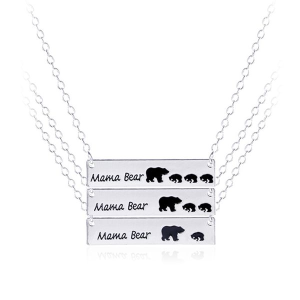 inspired silver plated bar necklace polar mama bear necklace gifts for mom wife mother's day gift birthday remembrance option 6
inspired silver plated bar necklace polar mama bear necklace gifts for mom wife mother's day gift birthday remembrance option 6