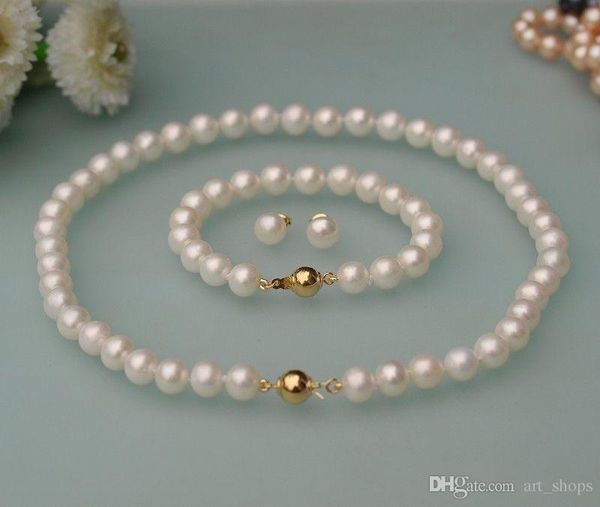 bangle 8-9mm white pink black freshwater pearl necklace bracelet earring 
bangle 8-9mm white pink black freshwater pearl necklace bracelet earring