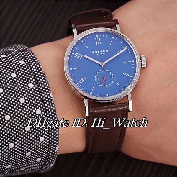 Новый 38 мм NOMOS Glashutte AQUA 553 Стальной корпус Blue Dial Мужские автоматические часы Коричн
Новый 38 мм NOMOS Glashutte AQUA 553 Стальной корпус Blue Dial Мужские автоматические часы Коричн