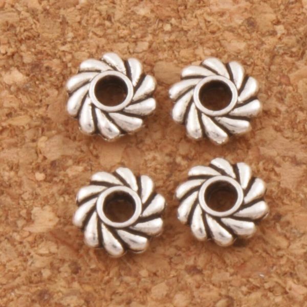 Twist Daisy Spacers Beads 5x5x1.5mm Hot MIC 600 pcs/lot Tibetan Silver L670 Free shipping
Twist Daisy Spacers Beads 5x5x1.5mm Hot MIC 600 pcs/lot Tibetan Silver L670 Free shipping