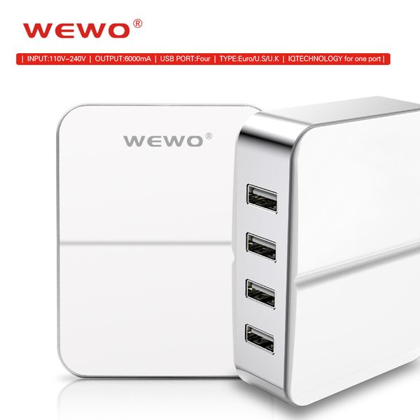 4-port usb charging hub 6000ma multi-port usb deskcharger for iphone se / 6s / 7/ 6 plus, ipad air 2 / pro galaxy s7 power adapter
4-port usb charging hub 6000ma multi-port usb deskcharger for iphone se / 6s / 7/ 6 plus, ipad air 2 / pro galaxy s7 power adapter