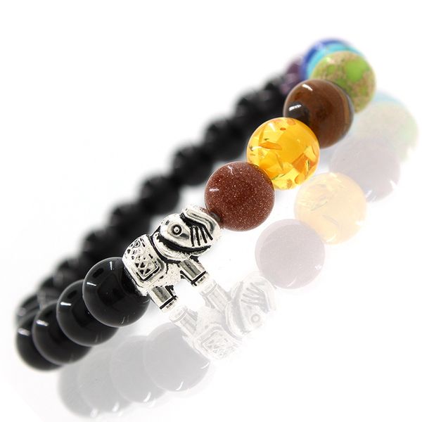 8mm crystal natural stone alloy elephant pendant bracelets yoga reiki prayer essential oil diffuser natural stone bracelet lover gift b344s, Golden;silver
8mm crystal natural stone alloy elephant pendant bracelets yoga reiki prayer essential oil diffuser natural stone bracelet lover gift b344s, Golden;silver