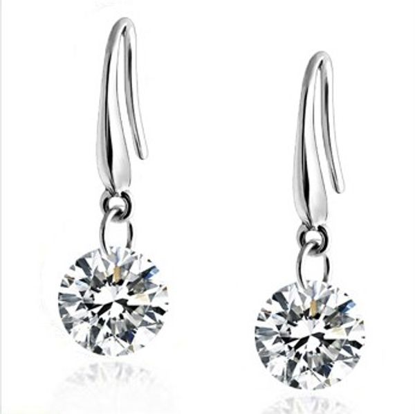 100% genuine 925 sterling silver austria crystal fine drop earring fashion costume jewelry
100% genuine 925 sterling silver austria crystal fine drop earring fashion costume jewelry