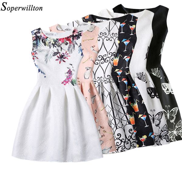 wholesale- new 2017 women summer dress butterfly sleeveless casual dresses vestido de festa ladies vintage print plus size women's clot, White;black
wholesale- new 2017 women summer dress butterfly sleeveless casual dresses vestido de festa ladies vintage print plus size women's clot, White;black