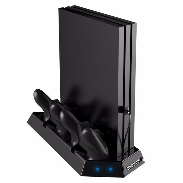 PS4 Pro вертикальная подставка с двойным контроллером зарядная станция 2 вентилятор
PS4 Pro вертикальная подставка с двойным контроллером зарядная станция 2 вентилятор