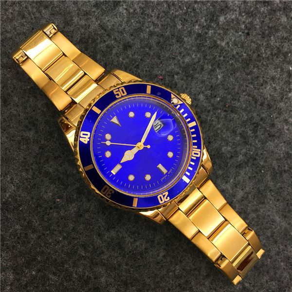 2020 famous designer men watch gold blue dial stainless steel male quartz business classic watches man wristwatch, Slivery;brown 
2020 famous designer men watch gold blue dial stainless steel male quartz business classic watches man wristwatch, Slivery;brown