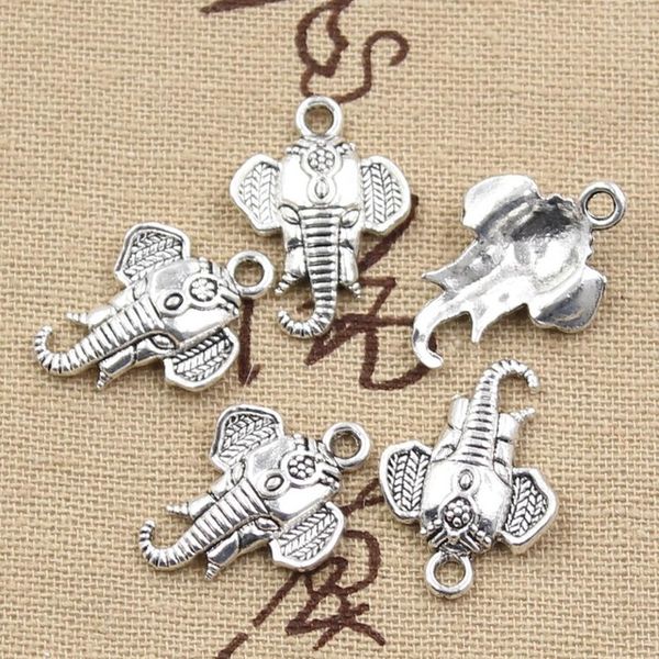 wholesale-99cents 12pcs charms elephant head 22*16mm antique making pendant fit,vintage tibetan silver,diy bracelet necklace, Bronze;silver
wholesale-99cents 12pcs charms elephant head 22*16mm antique making pendant fit,vintage tibetan silver,diy bracelet necklace, Bronze;silver