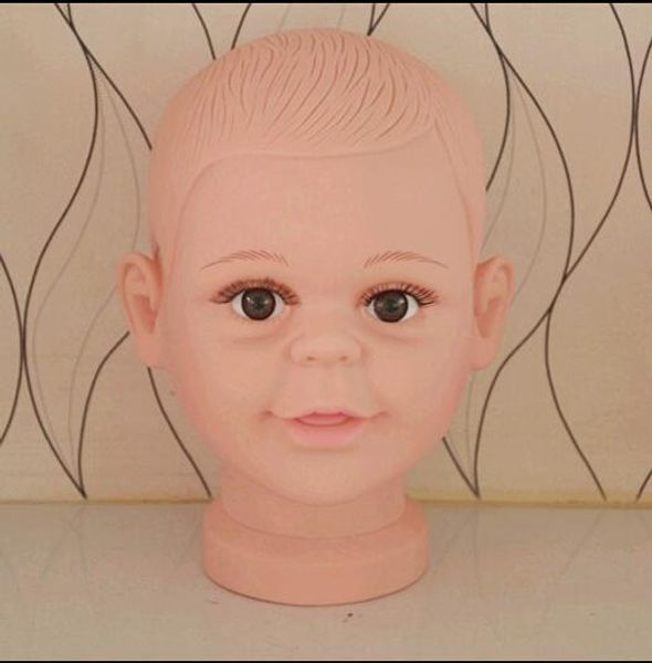 hipping wholesale pvc realistic plastic baby/kid children mannequin dummy head for wig hat sunglass display head mannequin 1pc b617, Khaki
hipping wholesale pvc realistic plastic baby/kid children mannequin dummy head for wig hat sunglass display head mannequin 1pc b617, Khaki