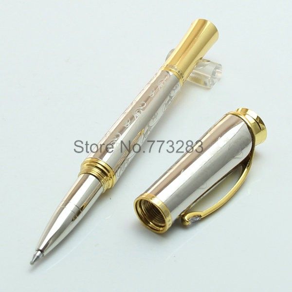 luxury princesse grace de monaco silver engraved flower design brand ballpoint pen stationery office supplies writing monte pen, Blue;orange
luxury princesse grace de monaco silver engraved flower design brand ballpoint pen stationery office supplies writing monte pen, Blue;orange