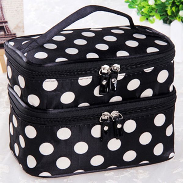 wholesale- women make up bag toiletry holiday travel pouch makeup storage double-deck tools
wholesale- women make up bag toiletry holiday travel pouch makeup storage double-deck tools