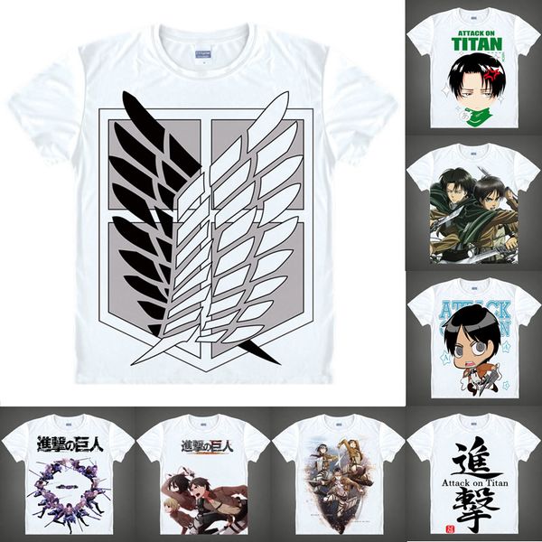 anime shirt attack on titan t-shirts multi-style short sleeve survey corps eren jaeger cosplay motivs hentai shirts, White;black
anime shirt attack on titan t-shirts multi-style short sleeve survey corps eren jaeger cosplay motivs hentai shirts, White;black