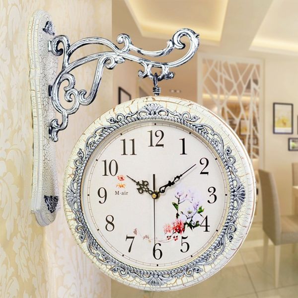 wholesale- 3d double faced vintage rustic decorative art special wall clocks modern wall clock home clocks watch
wholesale- 3d double faced vintage rustic decorative art special wall clocks modern wall clock home clocks watch