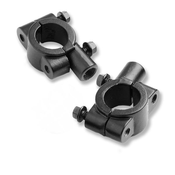 aluminum 2 x 10mm custom mirrors clamp on mount adapter for 7/8" handlebar
aluminum 2 x 10mm custom mirrors clamp on mount adapter for 7/8" handlebar