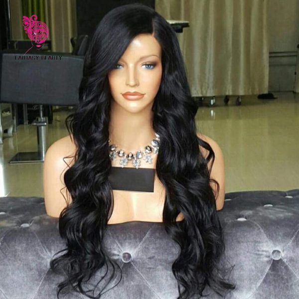 glueless virgin перуанский 130 плотность человеческих волос полный парики шнурка с боковой челкой натуральный парик свободная волна кружева, Black;brown
glueless virgin перуанский 130 плотность человеческих волос полный парики шнурка с боковой челкой натуральный парик свободная волна кружева, Black;brown