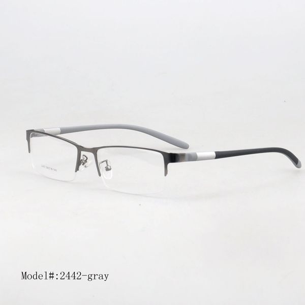 wholesale- 2442 designer new men's fashion eyewear optical spectacles prescription metal frames, Silver
wholesale- 2442 designer new men's fashion eyewear optical spectacles prescription metal frames, Silver
