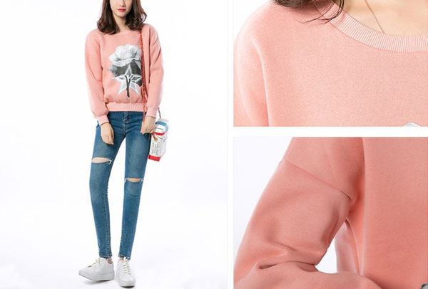 spring autumn and winter. pink. women sweater. new pattern. sweater. ladies dress. girls. casual fashion. keep warm.women's sweatshirts, Black
spring autumn and winter. pink. women sweater. new pattern. sweater. ladies dress. girls. casual fashion. keep warm.women's sweatshirts, Black