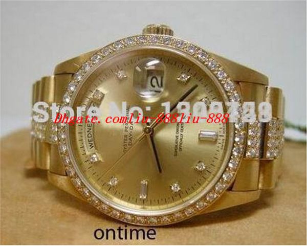Luxury watche wri twatch new model men ii diamond bezel automatic movement watch men gold uper crown watche
Luxury watche wri twatch new model men ii diamond bezel automatic movement watch men gold uper crown watche