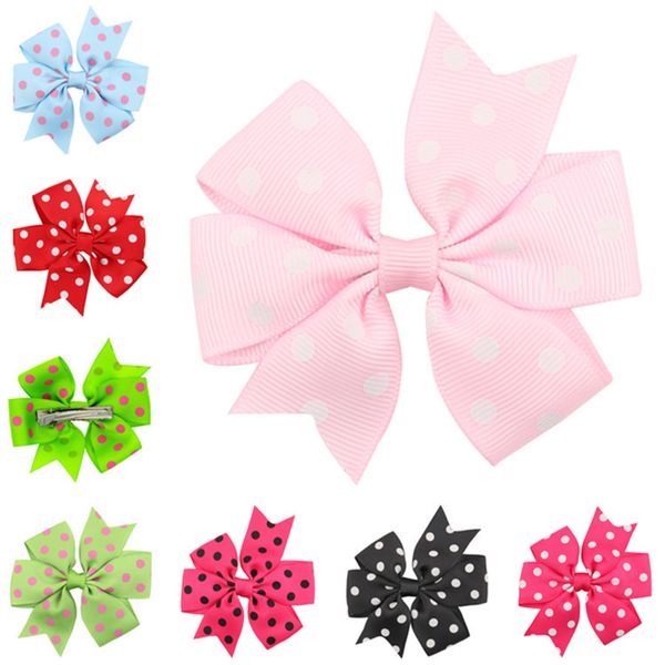 children girl hair bows clips ribbon wave point spent with alligator clip children's hair accessories bowknot hairpin gb068, Slivery;white
children girl hair bows clips ribbon wave point spent with alligator clip children's hair accessories bowknot hairpin gb068, Slivery;white