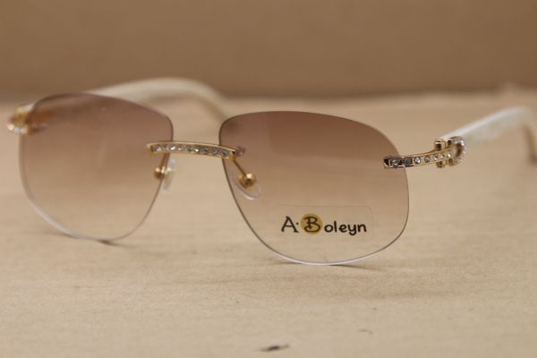 big diamond t8100928 white buffalo horn sunglasses women or men outdoors driving c decoration gold frame size:56-18-140mm, White;black
big diamond t8100928 white buffalo horn sunglasses women or men outdoors driving c decoration gold frame size:56-18-140mm, White;black