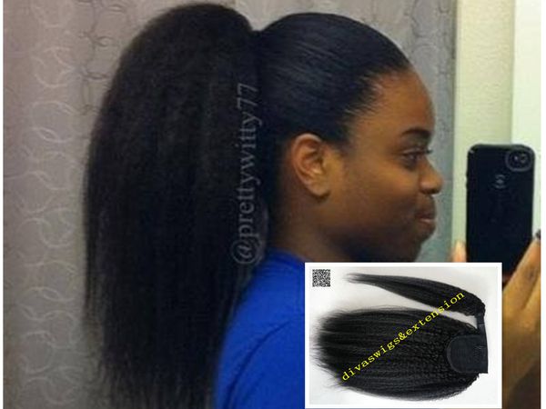 coarse kinky yaki straight 1b hair pony tail virgin brazilian hair iatian yaki straight wrap around ponytails hair extensions, Black
coarse kinky yaki straight 1b hair pony tail virgin brazilian hair iatian yaki straight wrap around ponytails hair extensions, Black