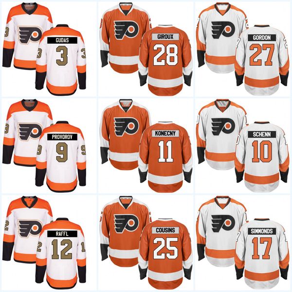 Youth Philadelphia Flyers 28 Claude Giroux 9 Ivan Provorov 11 Travis Konecny 17 Wayne Simmonds 53 Gostisbehere 93 Jakub Voracek Jerseys 
Youth Philadelphia Flyers 28 Claude Giroux 9 Ivan Provorov 11 Travis Konecny 17 Wayne Simmonds 53 Gostisbehere 93 Jakub Voracek Jerseys