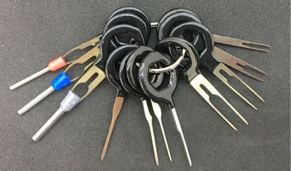 11 шт. авто Автомобиль Plug печатная плата жгут проводов терминал извлечения выбрать разъем обжимной контактный разъем назад иглы удалить набор инструментов
11 шт. авто Автомобиль Plug печатная плата жгут проводов терминал извлечения выбрать разъем обжимной контактный разъем назад иглы удалить набор инструментов