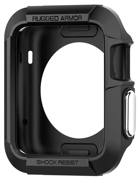 Rugged Armor Apple Watch Case with Resilient Shock Absorption Case for Apple Watch 42mm Black Color
Rugged Armor Apple Watch Case with Resilient Shock Absorption Case for Apple Watch 42mm Black Color