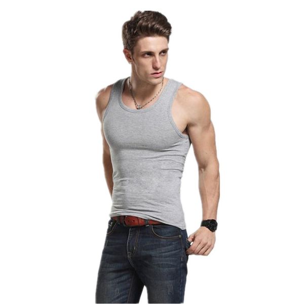 new brand tank men undershirt bodybuilding tank men singlet fitness quality sleeveless vest men tank 3 color, White;black
new brand tank men undershirt bodybuilding tank men singlet fitness quality sleeveless vest men tank 3 color, White;black