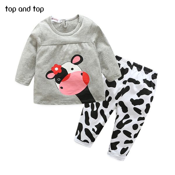 wholesale- high quality winter hot sale baby girl clothes casual long-sleeved t-shirt+pants suit tracksuit the cow suit of the girls, White
wholesale- high quality winter hot sale baby girl clothes casual long-sleeved t-shirt+pants suit tracksuit the cow suit of the girls, White