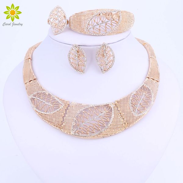 leaves shape jewelry sets for women big choker vintage chunky statement chain necklace bracelet earrings ring accessories, Slivery;golden
leaves shape jewelry sets for women big choker vintage chunky statement chain necklace bracelet earrings ring accessories, Slivery;golden