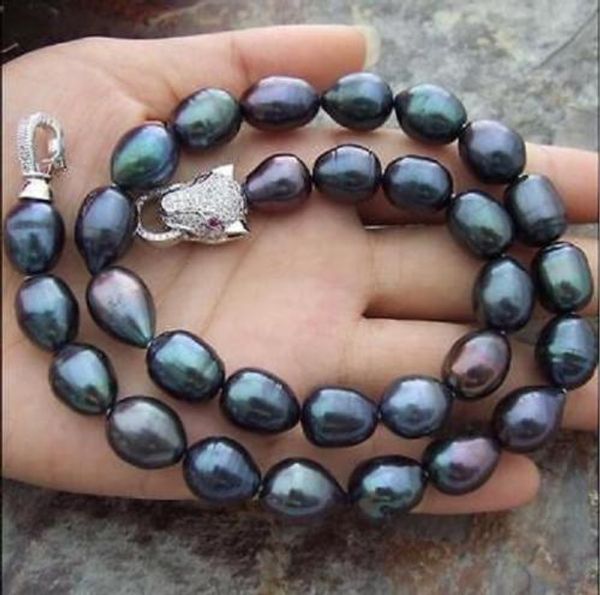 beautiful 12-13mm natural south sea baroque black pearl necklace 18" leopard cla, Silver
beautiful 12-13mm natural south sea baroque black pearl necklace 18" leopard cla, Silver