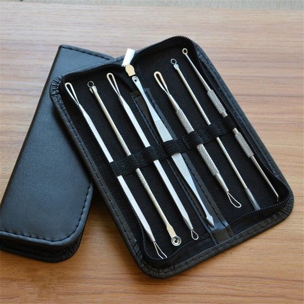 7pcs/set blackhead remover tools kits pimple blemish extractor acne remover tool set make up beauty tool kit black head good quality
7pcs/set blackhead remover tools kits pimple blemish extractor acne remover tool set make up beauty tool kit black head good quality