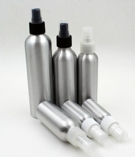 

aluminium bottle spray bottles for perfume refillable cosmetic packing make-up containers 30ml/50ml/100ml/120ml/150ml/250ml llfa