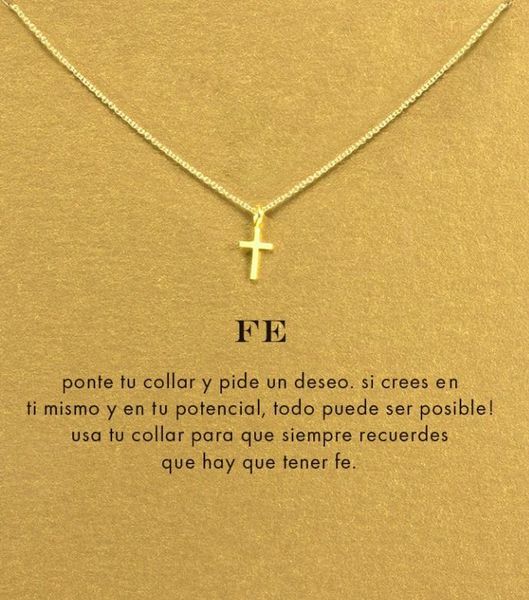 with card cute dogeared necklace with cross pendant (fe), noble and delicate, no fade, and, Silver
with card cute dogeared necklace with cross pendant (fe), noble and delicate, no fade, and, Silver