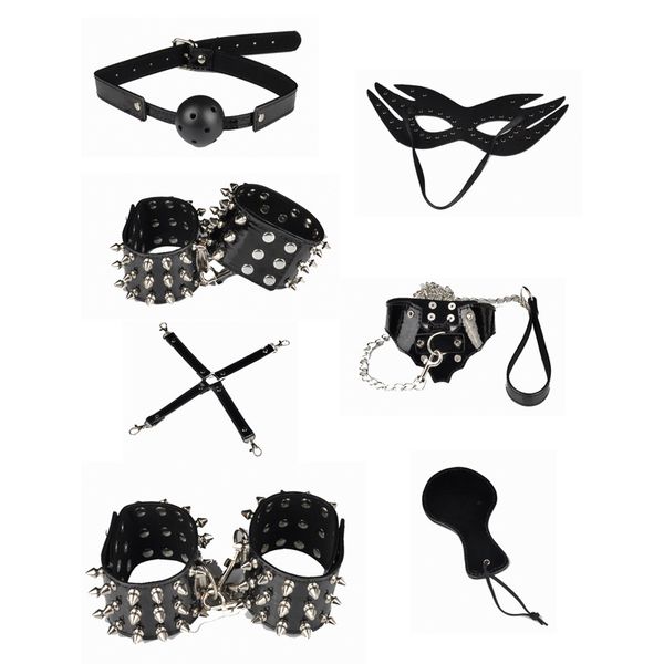 collar black sm erotic shackle kits bandage 7in1 leather fetish restraint bondage kit sm couples handcuffs red toy for positioning j10- wtuv
collar black sm erotic shackle kits bandage 7in1 leather fetish restraint bondage kit sm couples handcuffs red toy for positioning j10- wtuv